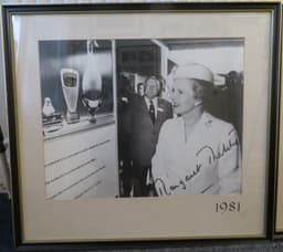 Margaret Thatcher at the Royal Show