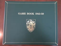 Game book 1945 - 1950