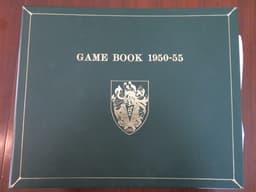 Game book 1950 - 1955