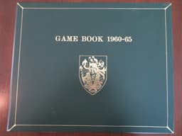 Game book 1960 - 1965