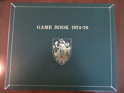 Game book 1974 - 1976