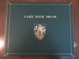 Game book 1981 - 1982