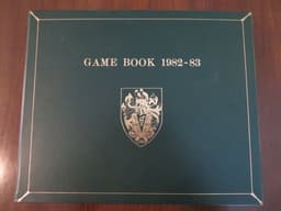 Game book 1982 - 1983