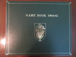 Game book 1984 - 1985