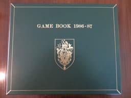 Game book 1986 - 1987