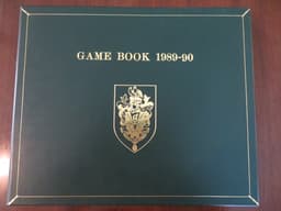 Game book 1989 - 1990