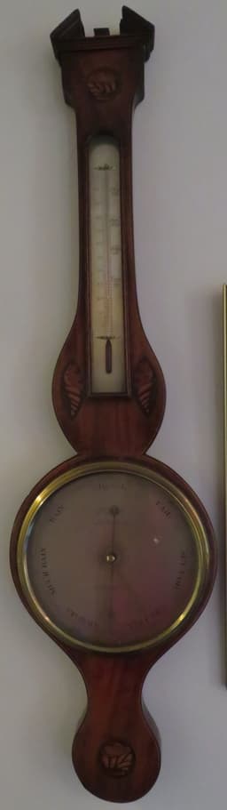 Banjo wheel barometer