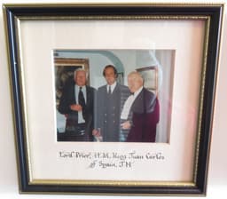 Lord Prior, King Juan Carlos of Spain and Joseph Nickerson