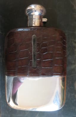 Silver flask