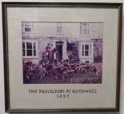 The Broclesby hunt at Rothwell