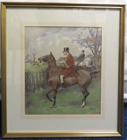 Hunting painting