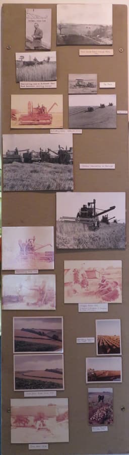 Farming at Rothwell display board