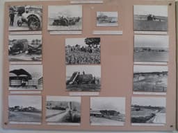 1952 farming display board