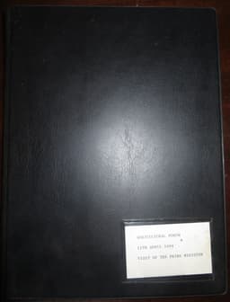 Black folder