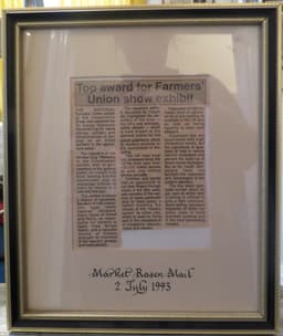 Top award for Farmers' Union show exhibit