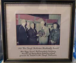 Joseph Nickerson Husbandry Award 1983