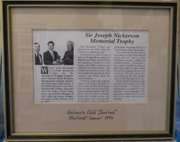 The Sir Joseph Nickerson Memorial Trophy