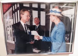 Cotswold Pig Development winning The Royal Agricultural Society of England Technology Award