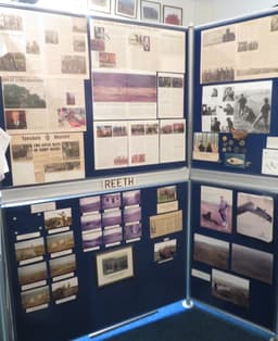 Reeth display board