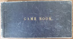 Lord Walshingham's game book