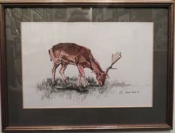 Painting of a deer