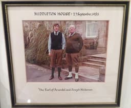 Joseph Nickerson and the Duke of Norfolk.