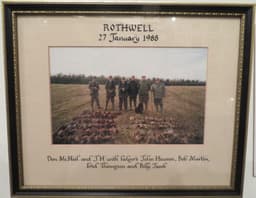 Shoot party at Rothwell