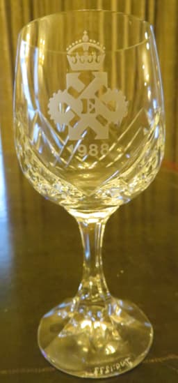 Queens Award glass