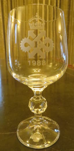 Queens Award glass