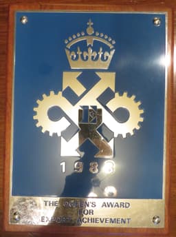 Queen's Award for Export Achievemen