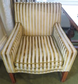 Yellow arm chair