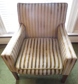 Yellow arm chair