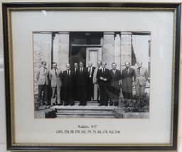 Group photo outside Middleton House
