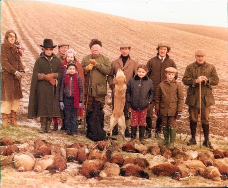 The Nickerson Family with HRH Prince Charles in 1977/8